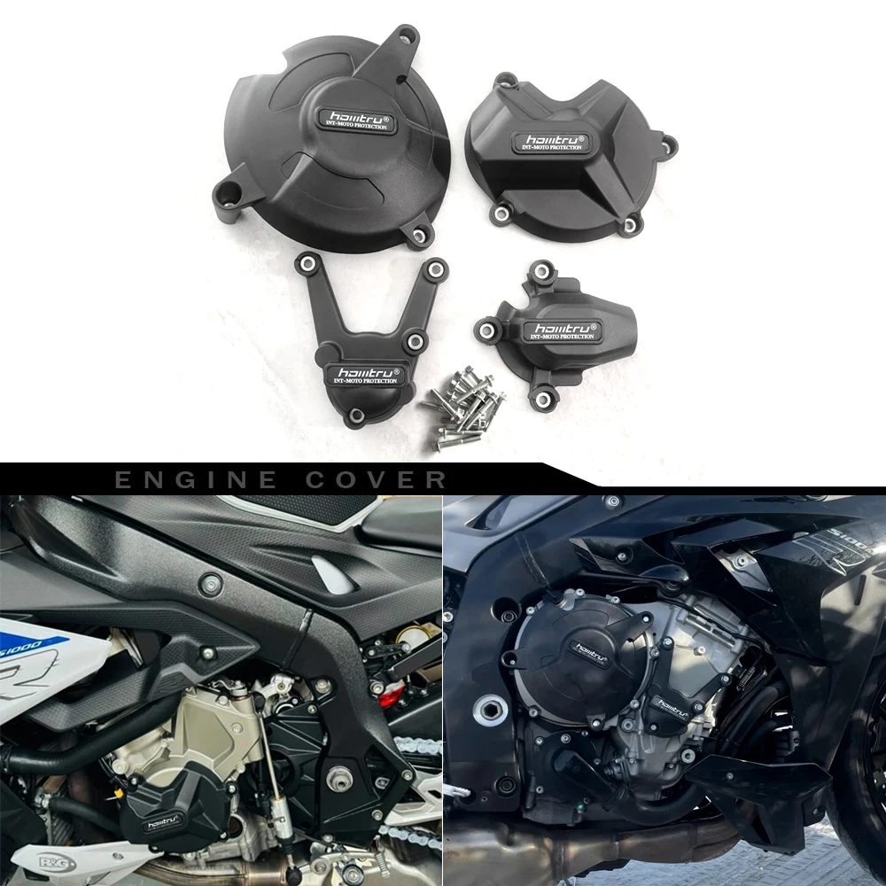 HOMTRU Engine Cover S1000R S1000RR S1000XR 2015~2020 For BMW Motorcycle Alternator Clutch Protection Cover Accessories