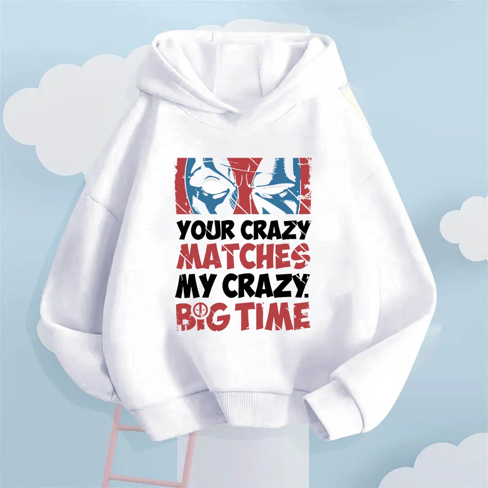 

Marvel Avengers Spider-Man Print Hoodie for Boys and Girls, Casual Autumn/Winter Superhero Comfortable Children's Sweatshirt