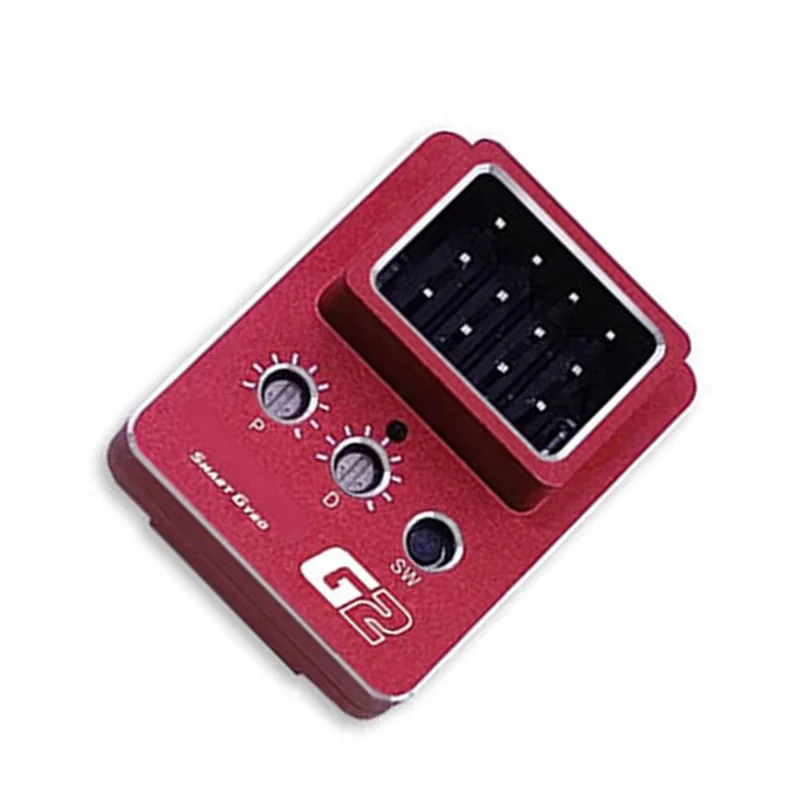 G2 Dual System Unterstützt Drift Auto Gyroskop 8,4 V Hohe Spannung Geeignet Für 1/10 RC Remote Drift Auto Aluminium fall B