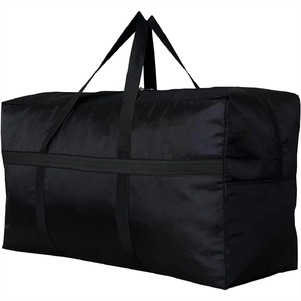 

Extra Large Storage Duffle Bag for Travel, Heavy Duty 1680D Oxford Cloth, Foldable Moving Bag