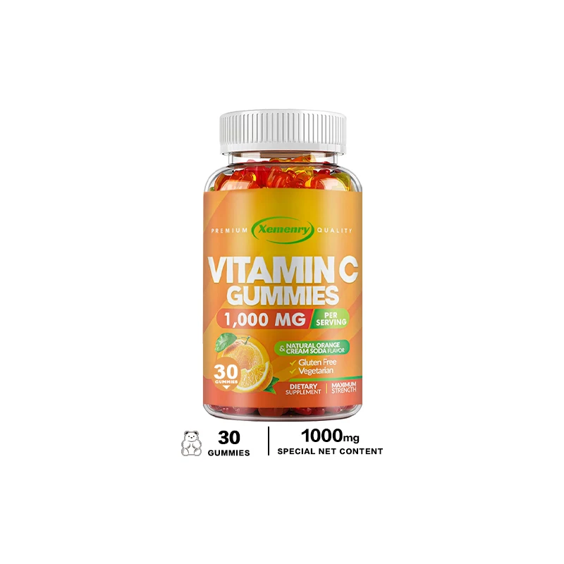 Premium Vitamin C Gummies - Promote The Formation of Collagen and Maintain The Normal Function of The Skin