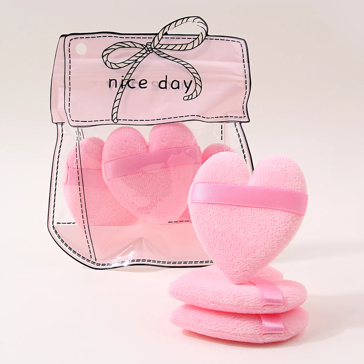 3Pcs Makeup Puff Set,Reusable Face Makeup Puff for Loose Powder,Setting Powder,Flawless Finish Gentle on Skin