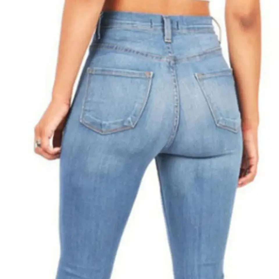 

2025 Fashion Women's Jeans High Waist Stretch Comfortable Flared Pants Denim Pants