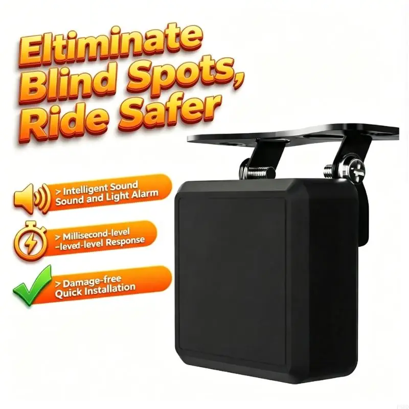 Bike And Car Collision Avoidance Equipment Including Weather Resistant Structure