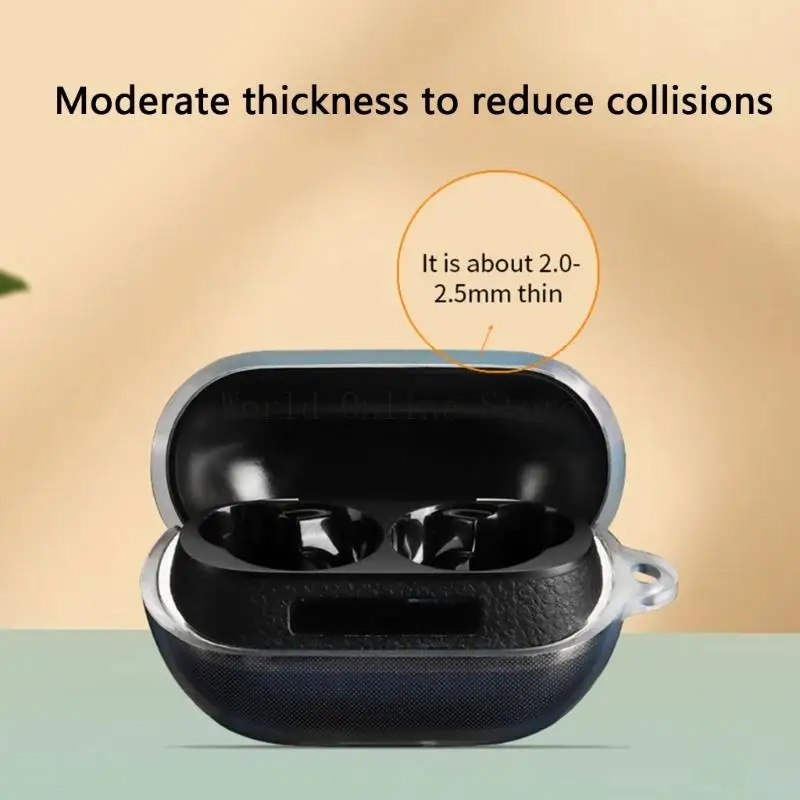 Custodia per shock per cuffie cutanea cutanea antiscratch Guard Bashell alloggiamento TPU lavabile Migliora l'impugnatura e