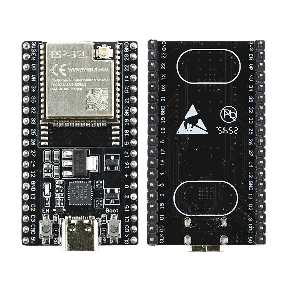 ESP32 DevKitC Development Board Extend Port ESP32-32U Wifi Module 38PIN USB Micro Type-C ESP32 CP2102