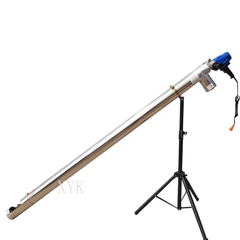 Household Mini Screw Grain Loader With Auger Structure For Corn Wheat Rice And Plastic Particle Automatic Feeding Daily Jobs