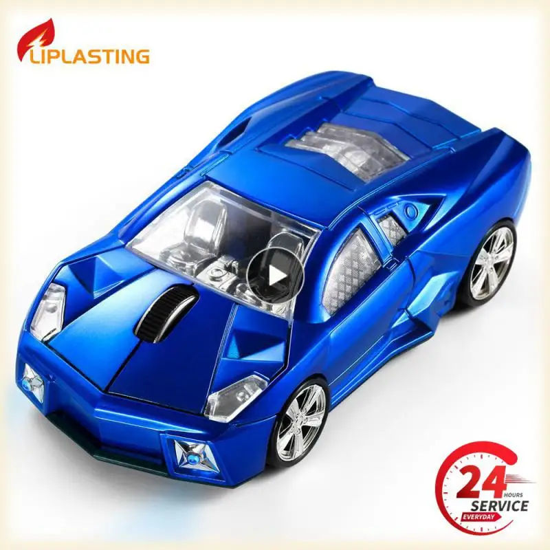 Creative Optional Sport Car Wireless Mouse M2233 Car Model Mouse Sports Car Model Mouse 1000DPI Mini 3D Gaming Mice Mouse Pad
