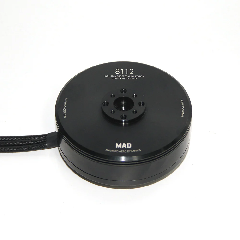 MAD 8112  IPE black V1.0  KV100 Large Brushless DC Brushless Model Motors