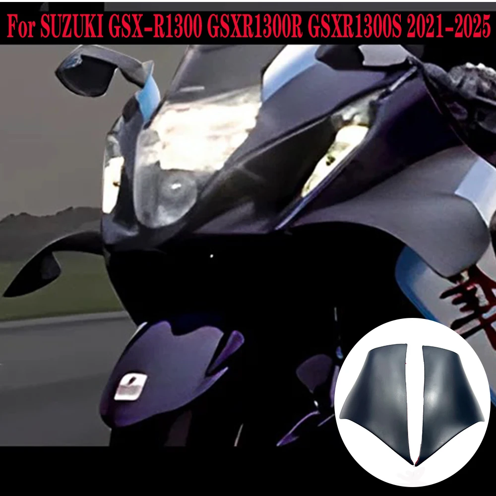 

For SUZUKI Hayabusa GSXR1300R GSX-R1300S 2021-2025 Motorcycle Fixed Wing GSXR1300 spoiler Windshield New Accessories