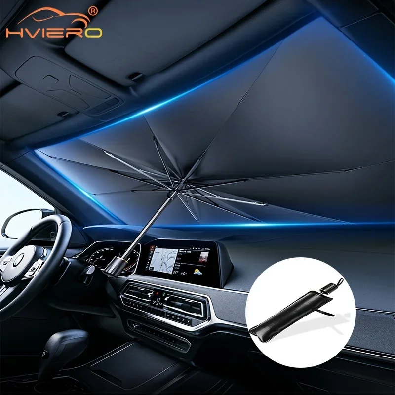 Multi Purpose Convenient Foldable Car Windshield Sunshades Interior Protechor Accessorie Part Auto Parasol Umbrella Front Covers