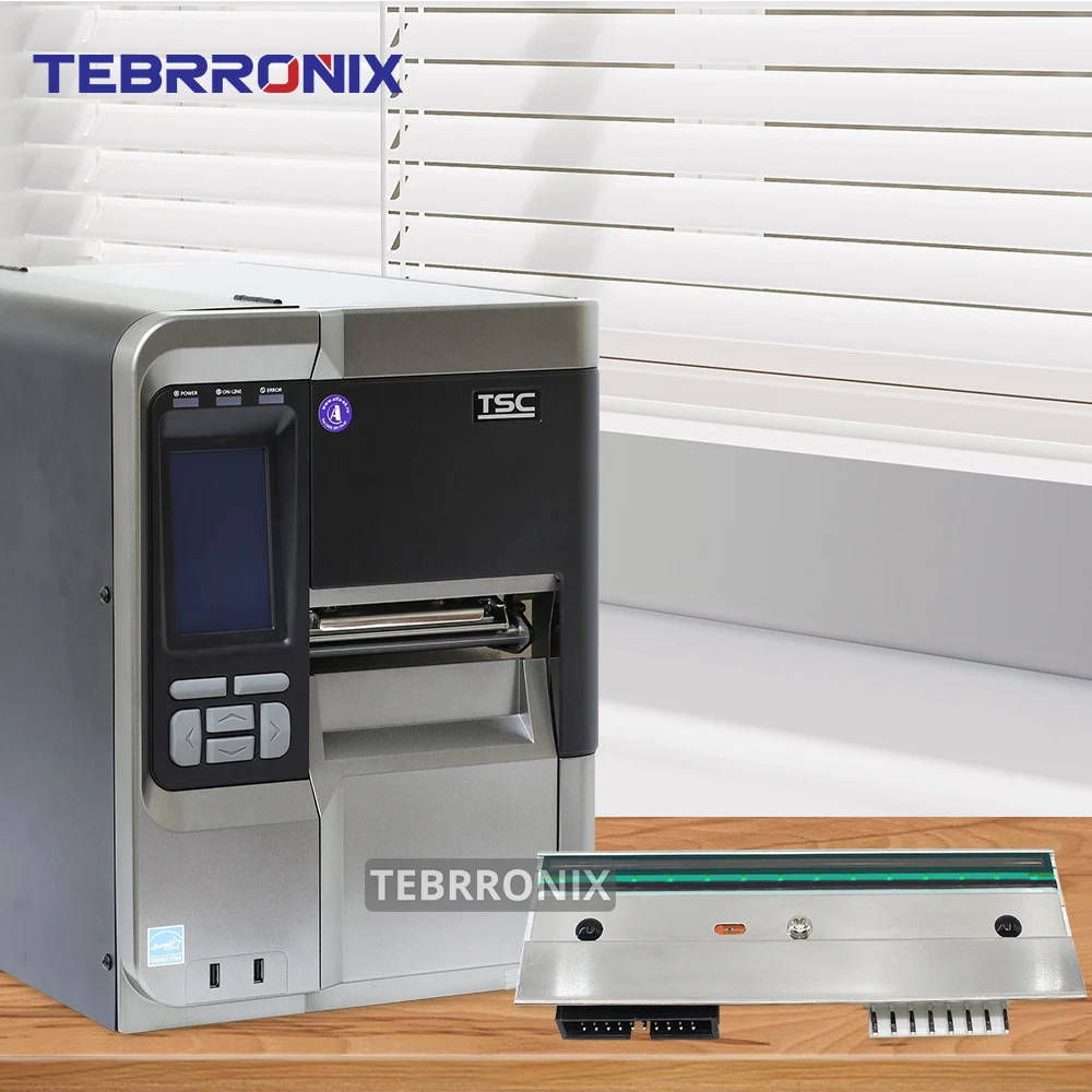 PH-MX241P-0003 رأس الطباعة الأصلي الجديد لطابعة ملصقات الأكواد الشريطية الحرارية TSC MX641P رأس الطباعة 600 ديسيبل متوحد الخواص