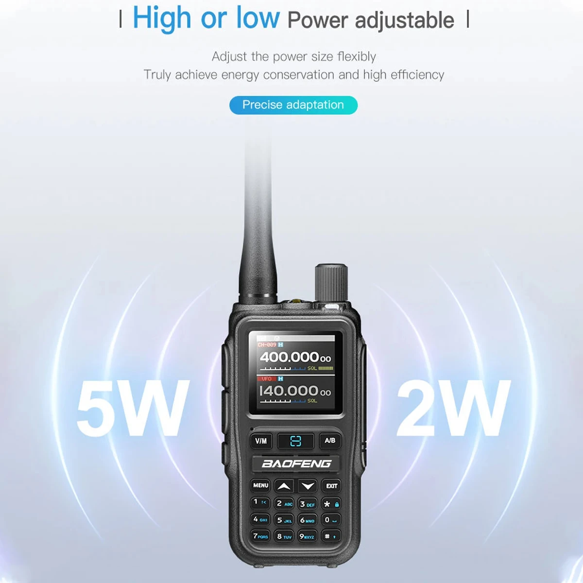 Baofeng Uv-5R Mini 5W /1pcs Walkie Talkie Long Range Smartphone Programming