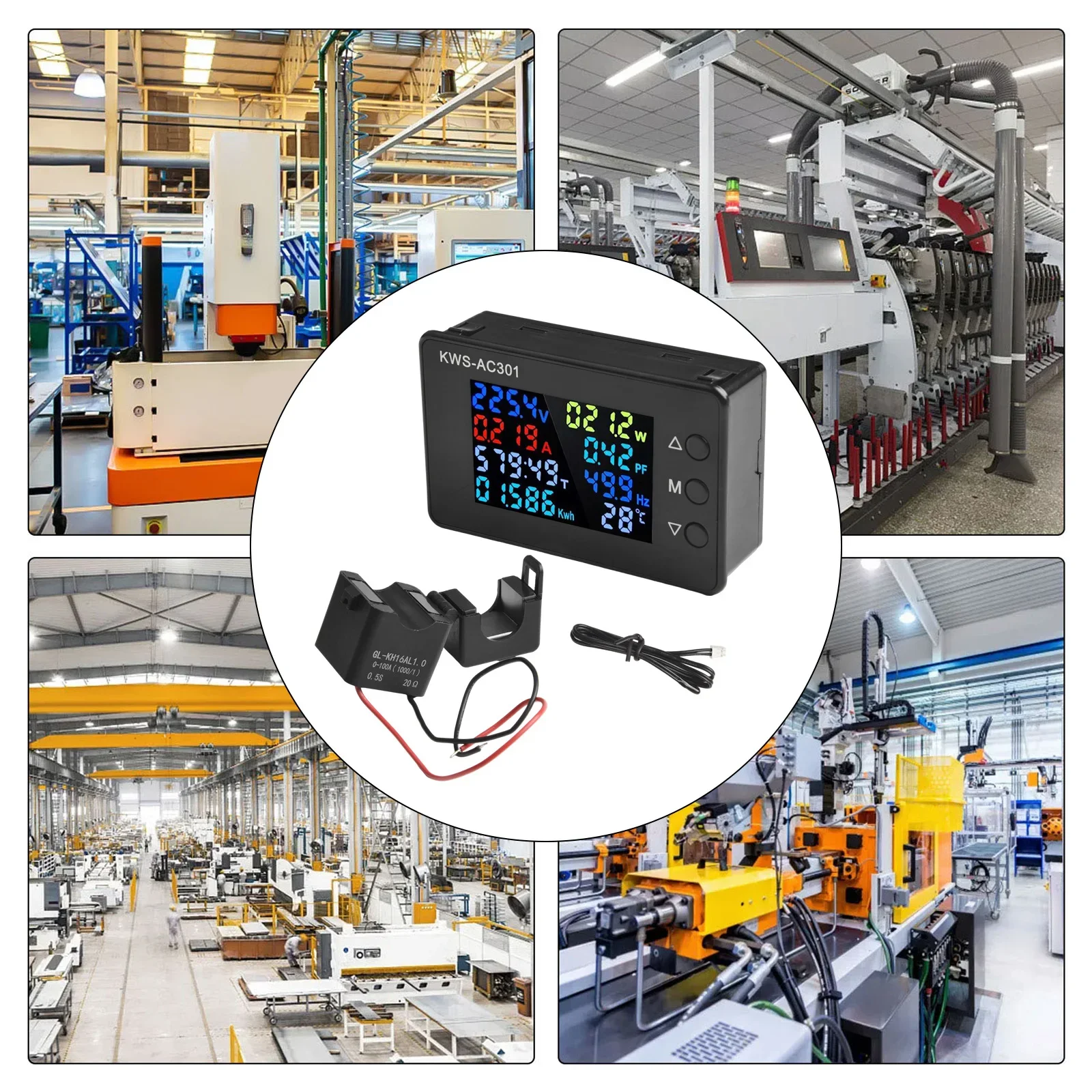 Simplified Monitoring of Electrical Parameters Advanced Features in a Compact Design Suitable for Various Industries