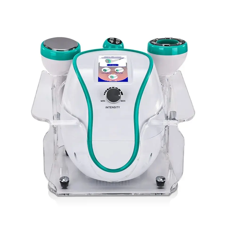 3 in 1 80K Ultrasonic Cavitation Machine Vacuum RF Body Slimming Machine Weight Loose Beauty Device Body Shaping Skin Lifting