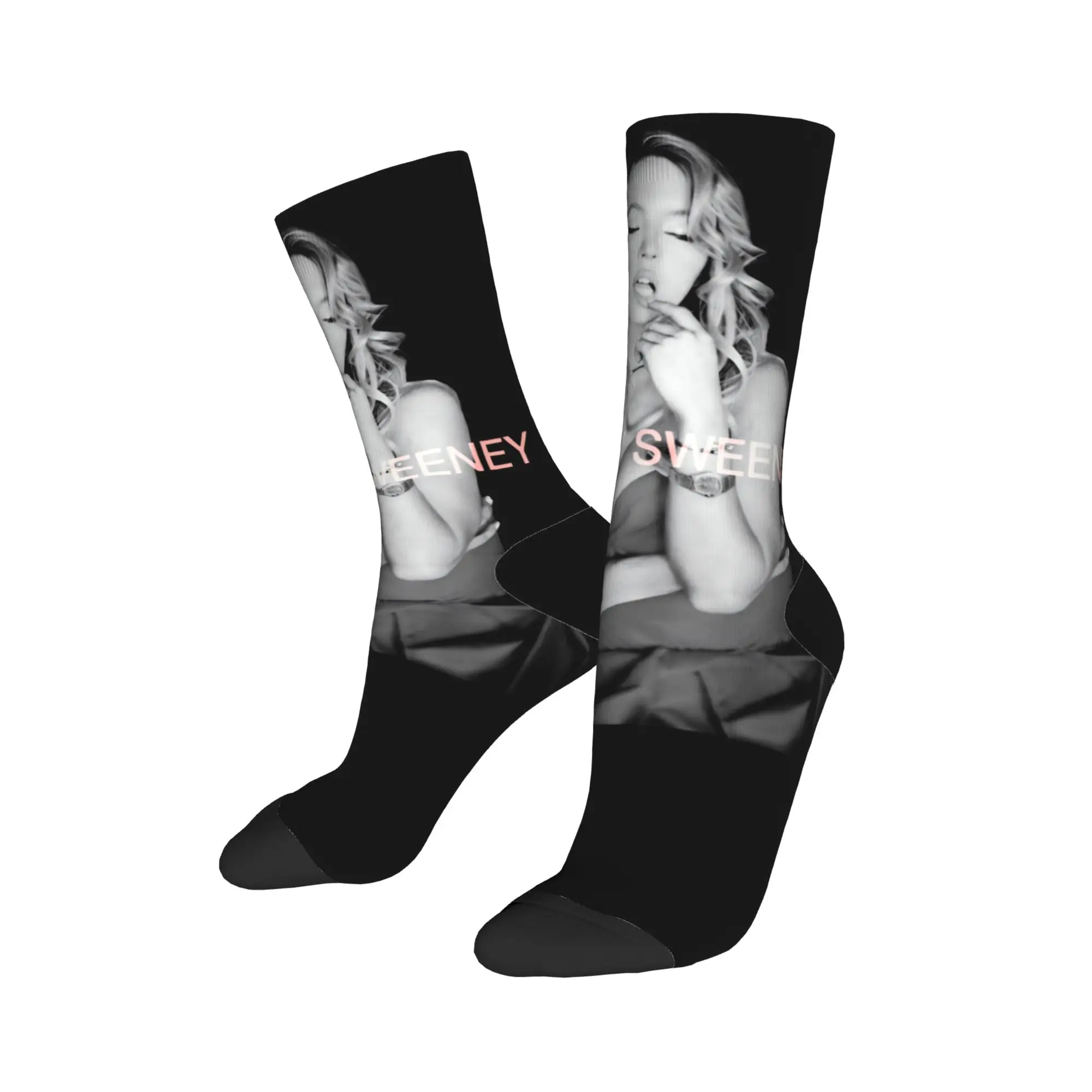 جوارب سيدني سويني، جوارب قوطية للزوجين، جوارب جري متوسطة ناعمة، جوارب ربيعية مضادة للانزلاق #3