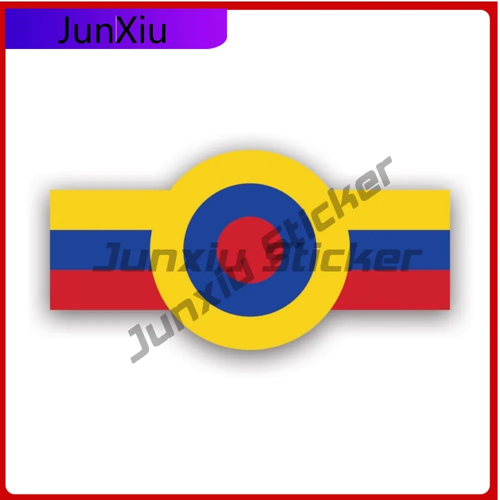 

Venezuelan Roundel Sticker Waterproof Outdoor Decals Funny Bumper Waterproof Vinyl Decal For Motorcycle Helmet Fun Fun High