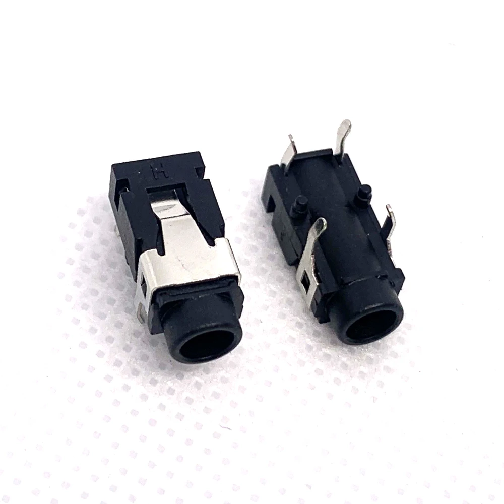 10 szt. Słuchawek 3.5mm PJ-321 posrebrzana łatka 3Pin złącze Audio/gniazdo słuchawkowe PJ321 RHOS 2.0