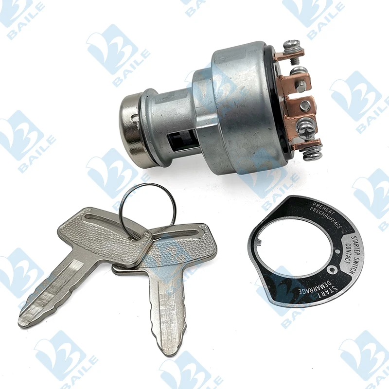 66706-55120 Lgnition Switch With 2 Keys For Kubota Engine D600 D850 D950 D905 D1005 D1105 V1305 V1505 Lgnition Key Switch
