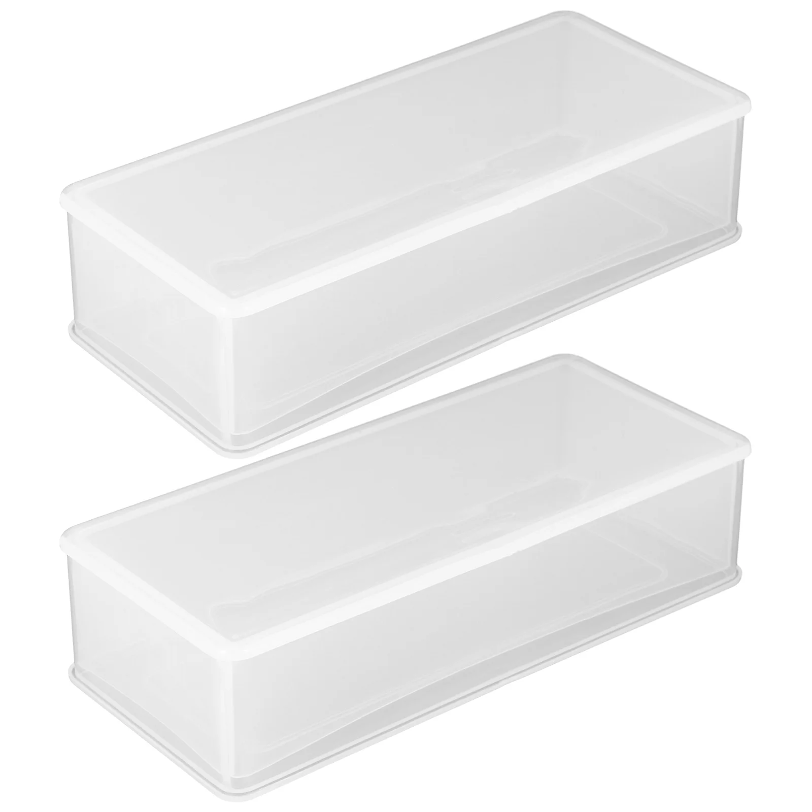 2pcs Holder Compact Pp Storage Case For Collectors Dust-Resistant Coin Protector Reusable Plastic Coin Box Portable Banknotes