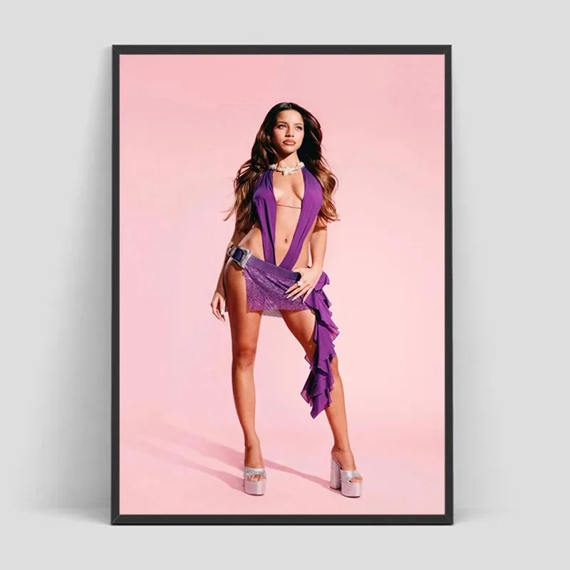 إميليا ميرنيس ألبوم المغني الملصقات ل جدار ديكور قماش اللوحة غرفة المعيشة الديكور ديكورات المنزل جدار الفن المنزل #4