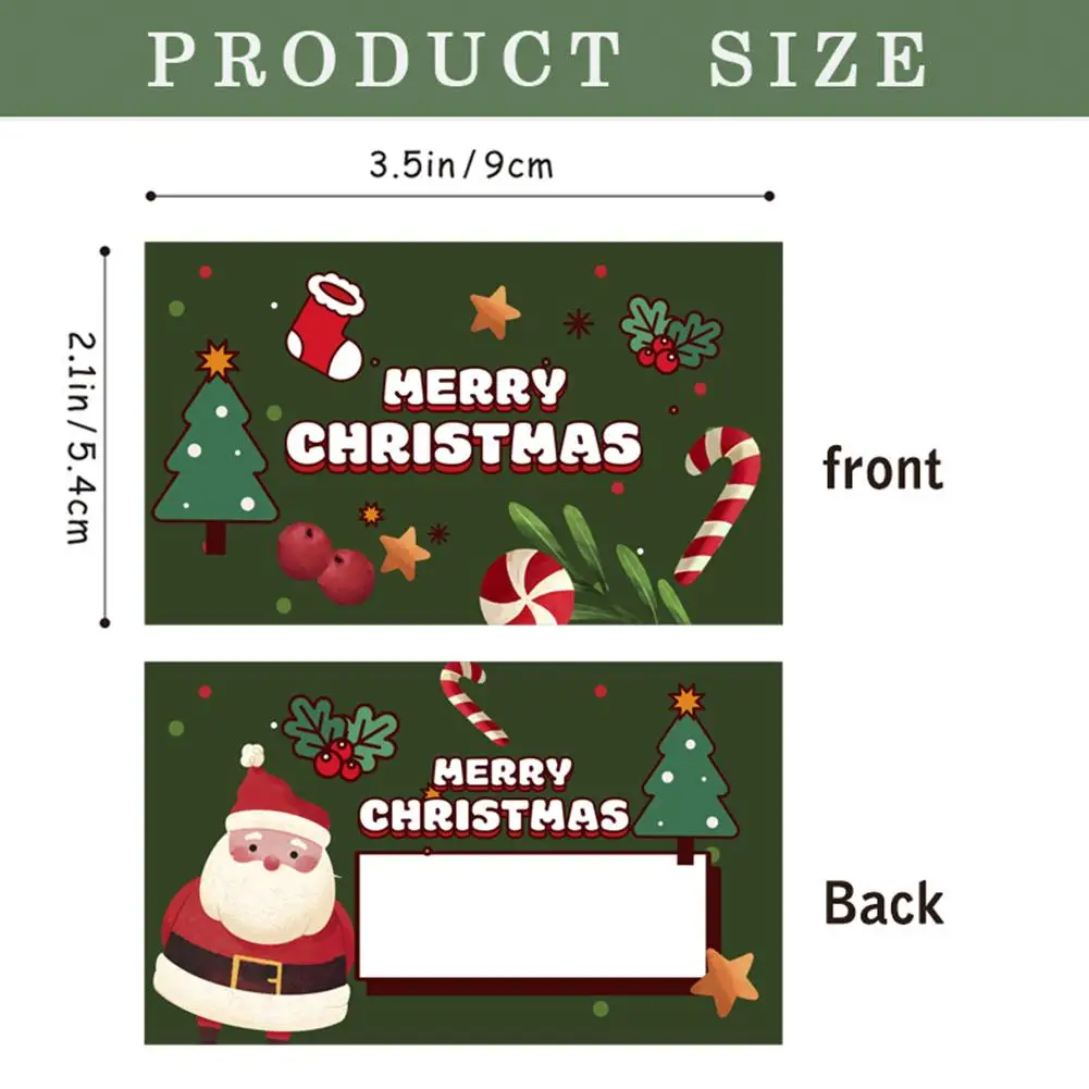 30pcs/set Painting Cartoon Christmas Sticker Scratch Card Paper Child Handwriting Interactive Student Pleasant Surprise