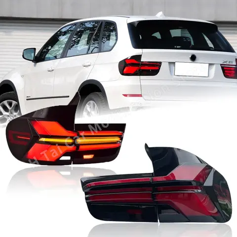 BMW X5 E70 2007-2013 테일램프 어셈블리 LED 테일 램프 브레이크 등 후진등 후방 안개등 방향지시등 한 쌍