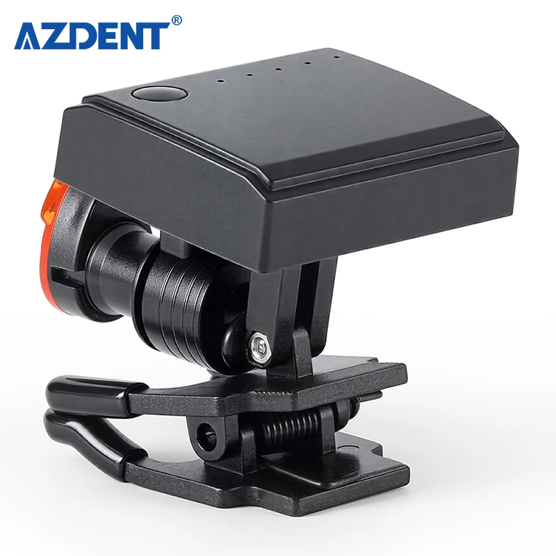 Lámpara frontal inalámbrica con lupa Azdent 5w 2026 con filtro óptico, luz médica con clip