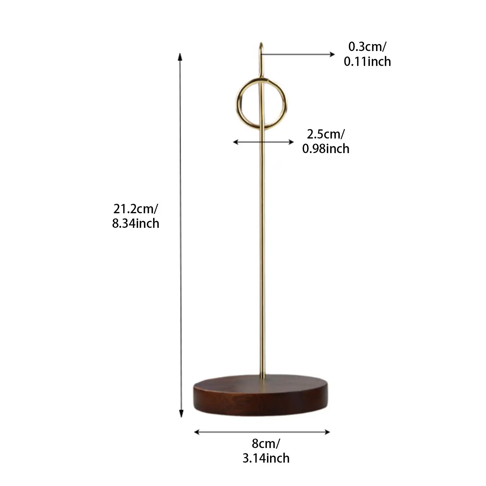Place Cards Holder Menu Holder for Table Multifunctional Lightweight Reserved