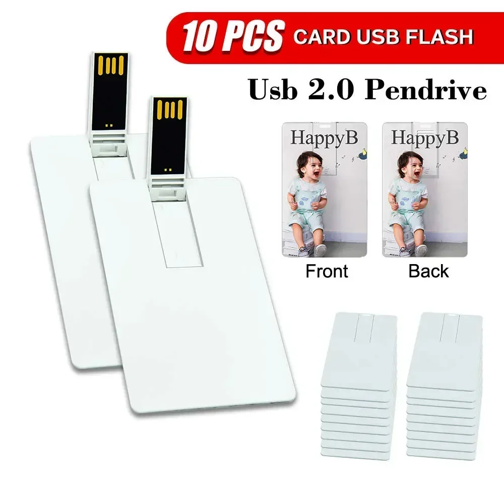 

10 pack/lot Free Custom photo Credit Card USB Flash Drive 8GB16GB 32GB customized logo photo pendrive wedding business gift