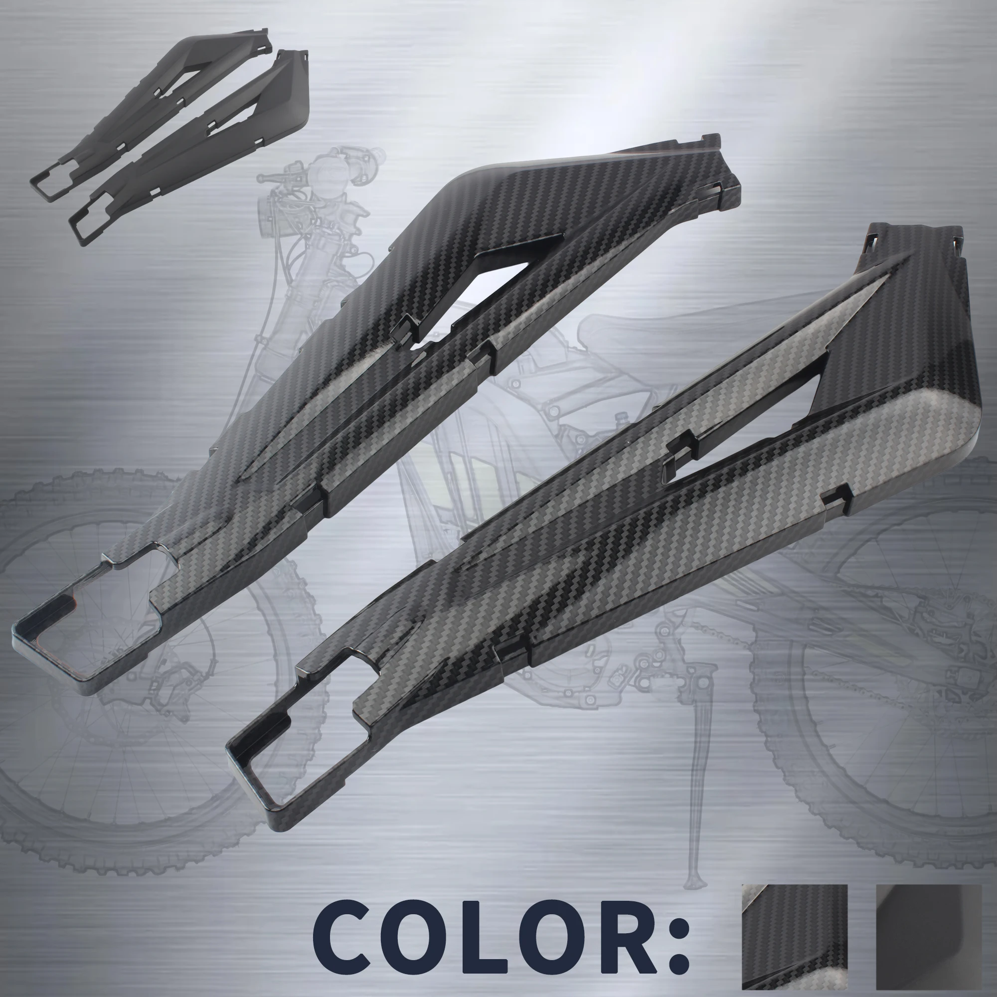 Voor Sur Ron Universele Achterbrug Protector Swing Arm Sur-ron Light Bee Ebike Cover Guard Crossmotor Motorfiets Accessoires Refit