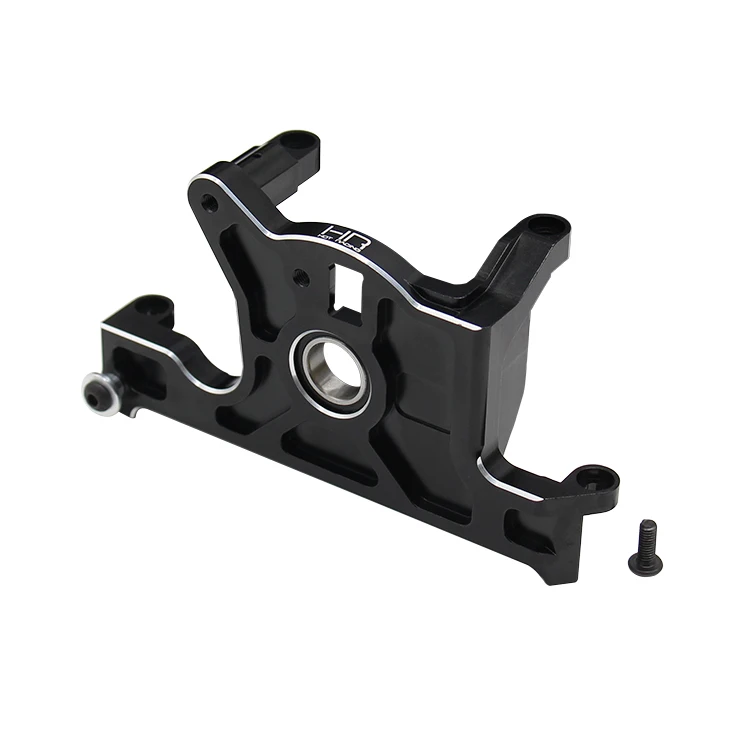 Hot Racing RUF38X01 HD Bearing Aluminum Motor Mount w/ 10x19x5mm Bearing for Traxxas Rustler 4X4 / Slash 4X4 LCG / 4X4 Rally