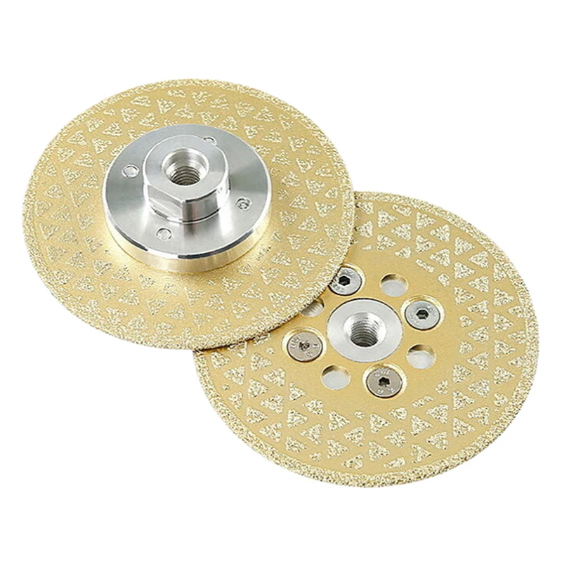 1PC Dia.100mm Angle Grinder Gold M10 Diamond Grinding Wheel Saw Blade Cutting Disc For Sharpener Porcelain Tile Marble Granite