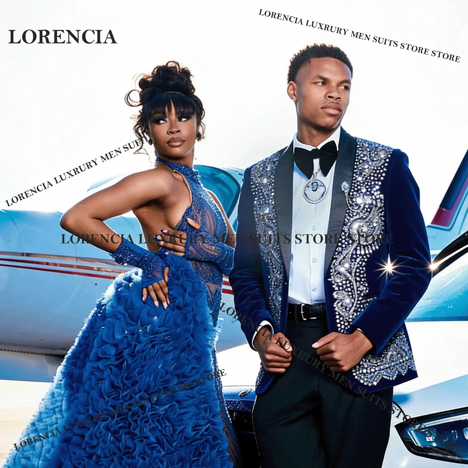 

Роскошный мужской костюм с кристаллами по индивидуальному заказу, комплекты из 2 предметов, жаккардовый металлик, ювелирный орнамент, смокинг, свадебный жених, пиджаки для выпускного вечера Homme