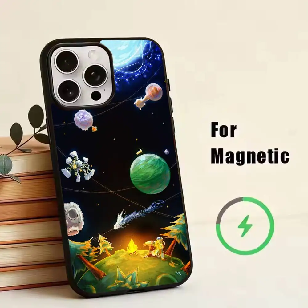 Outer W-Wilds Phone Case For iPhone 17,16,15,14,13,12,11Plus,Pro,Max for Magnetic Wireless Charging