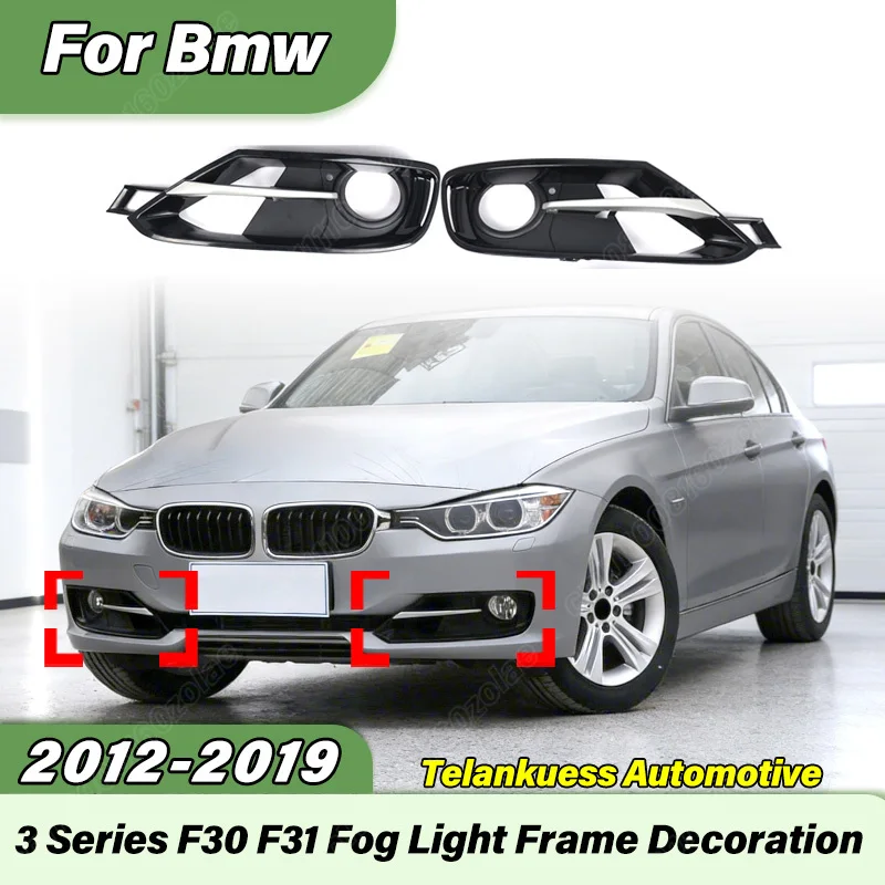 

Для BMW 3 серии F30 F31 2012-2019: Комплект для модификации кузова — передний бампер, накладки на противотуманные фары