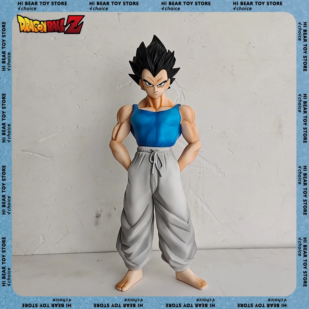 

26cm Dragon Ball Vegeta Anime Figure Blue Coat Vegeta Standing Action Figure PVC Statue figurine toys Ornament Decoration Gift