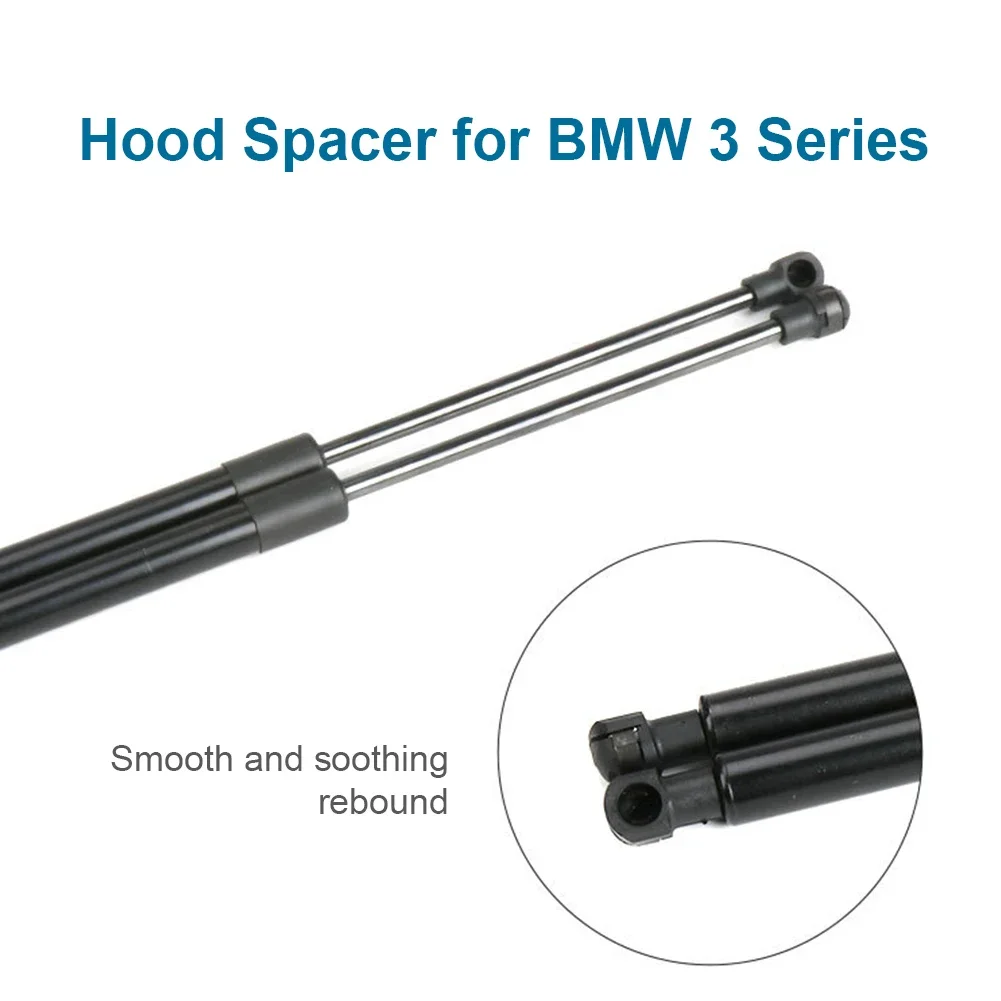 For BMW 3 Series E90 05-12 1 Pair Car Front Bonnet Hood Lift Rod OEM：51247250308 Auto Tailgate Lift Support Spring Shock Struts