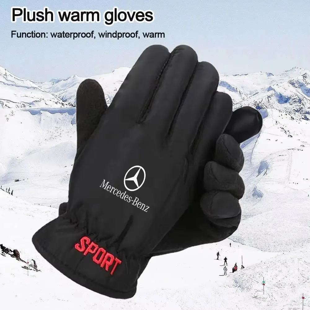 

Comfortable Thicken Warm Winter Must Long-sleeved Mitten Outdoor Riding Ski Gloves Snow Snowboard