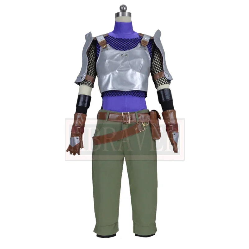 

Final Fantasy VII FF7 Remake Midgar Avalanche Jessie Rasberry Jesse Uniform Outfit Game Cosplay Costume S002