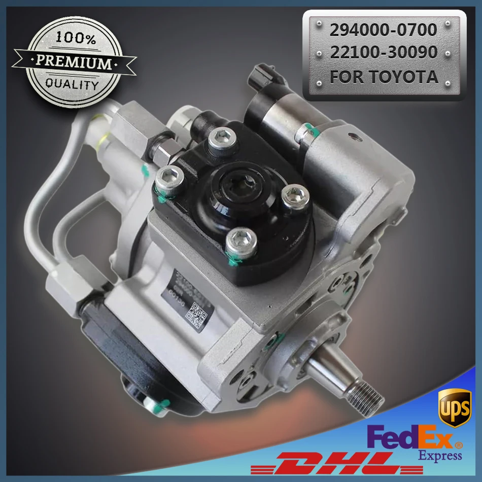

High Quality HP3 Diesel 2KD-FTV Common Rail Fuel Pump 294000-0700 2940000700 22100-30090 for Toyota Hiace Hilux 4 Runner