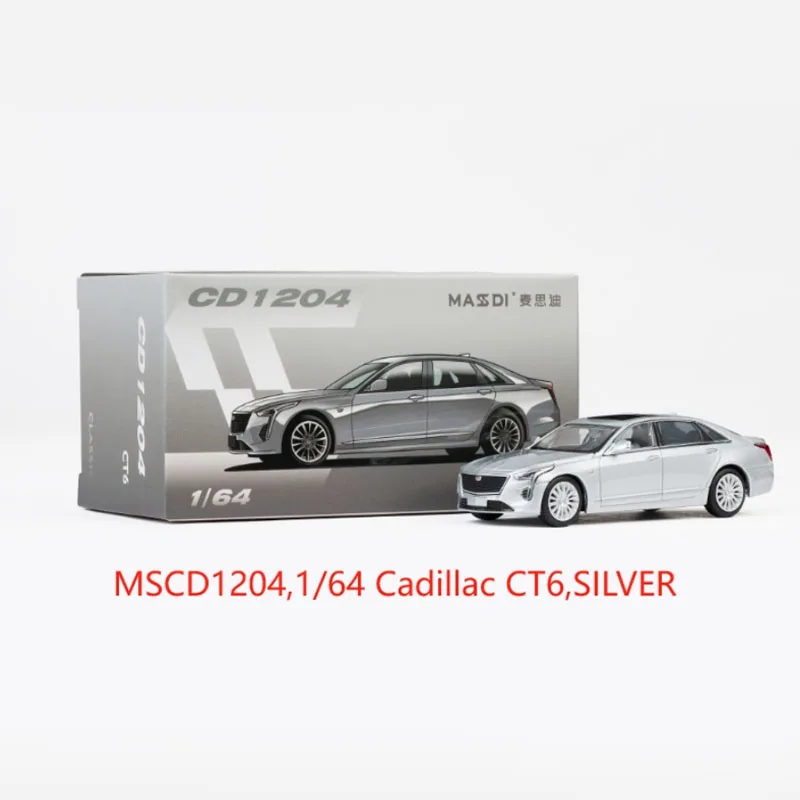 

Massdi масштаб 1:64 CT6 CD1200, имитация игрушечного автомобиля из сплава, модель классической коллекции, украшения, подарок, сувенир, коллекция для хобби, подарок