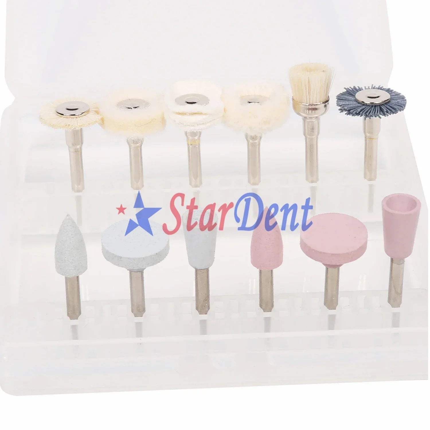 Dentals Composites Finishing and Polishings kit Low Speed Rubbers   Brush