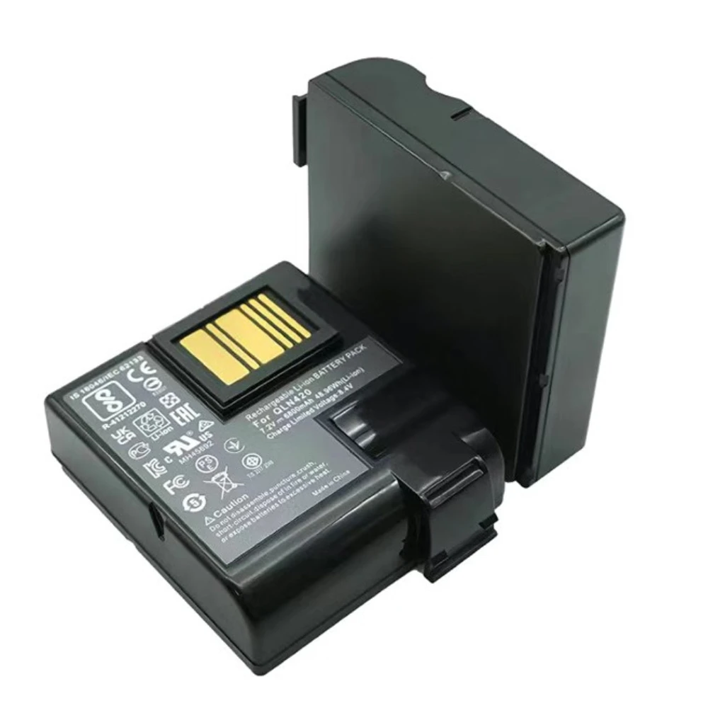 للطابعة الحرارية المحمولة زيبرا ZQ630 QLN420 بطارية 6800 مللي أمبير 7.2 فولت