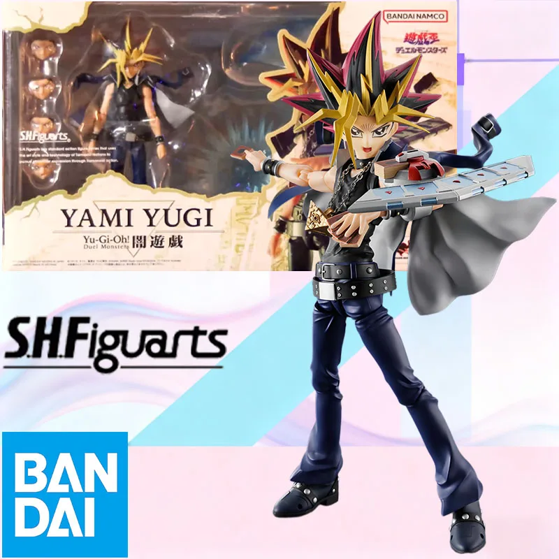 

В наличии BANDAI Original Box Figuarts Yu-Gi-Oh YAMI YUGI DARK MAGICIAN Фигурка Модель Игрушка в подарок для детей Упаковка из пенопласта