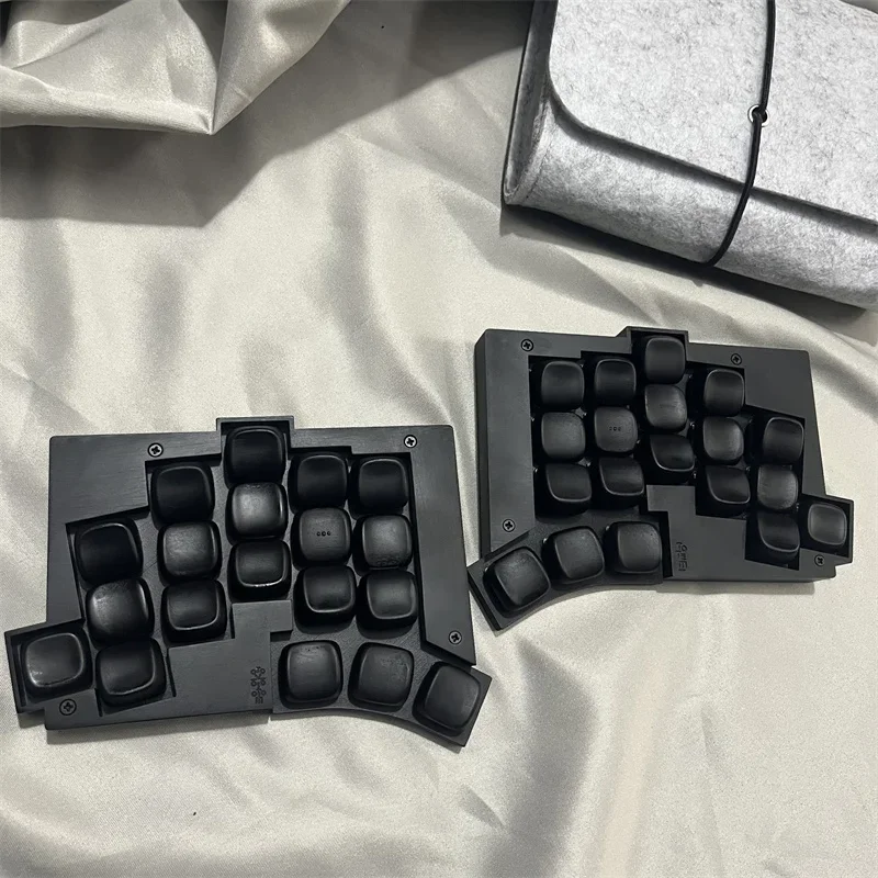 TOTEM ロープロファイル 38 キースプリットキーボードホットプラグ Kailh スイッチ ZMK デュアルモードワイヤレス/有線メカニカルキーボードカスタム人間工学