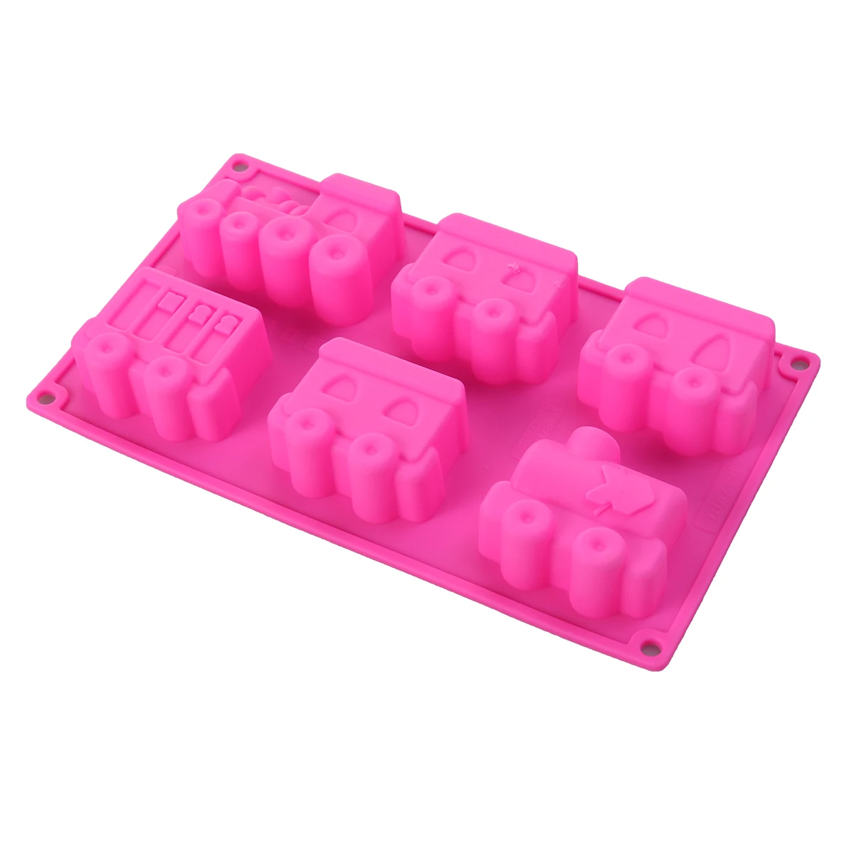 

Silicone Chocolate Mold Car Train Baking Cake Decorating Tool Ice Jelly Mousse Train Cake Mould Baking Tools Kitchen