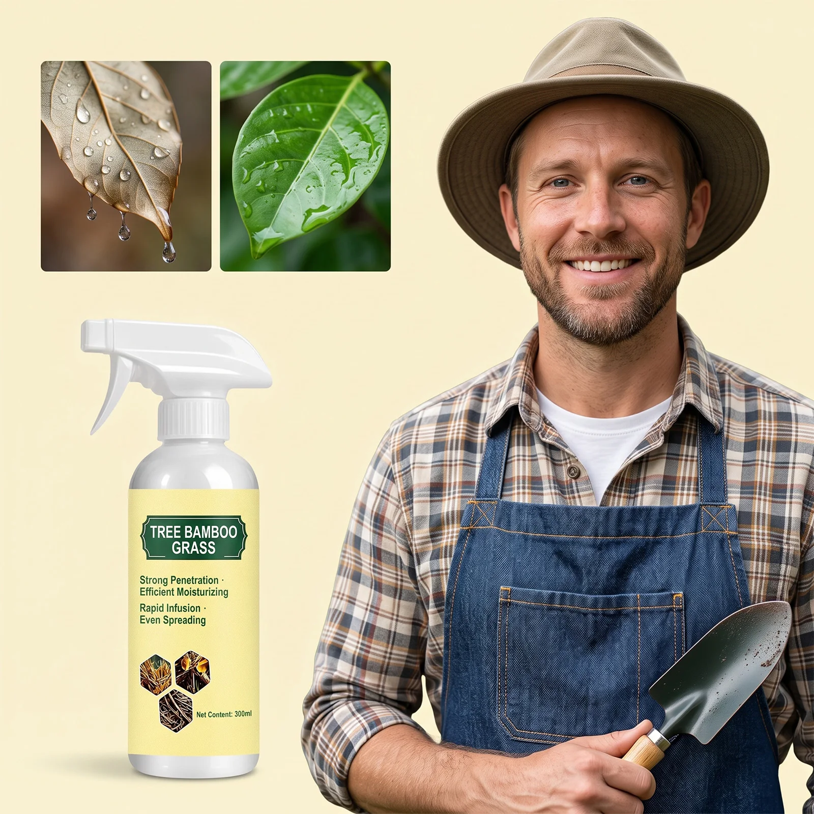 Tree Bamboo Grass Care Additive, Daily Root Nutrient Supplement, Universal Convenient Agent for Flowers Potted Plants & Shrubs