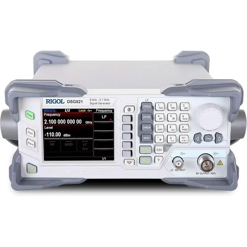 DSG821 2.1GHz Signal Generator with AM/FM/PM Modulation for Wireless Communication and Laboratory Testing