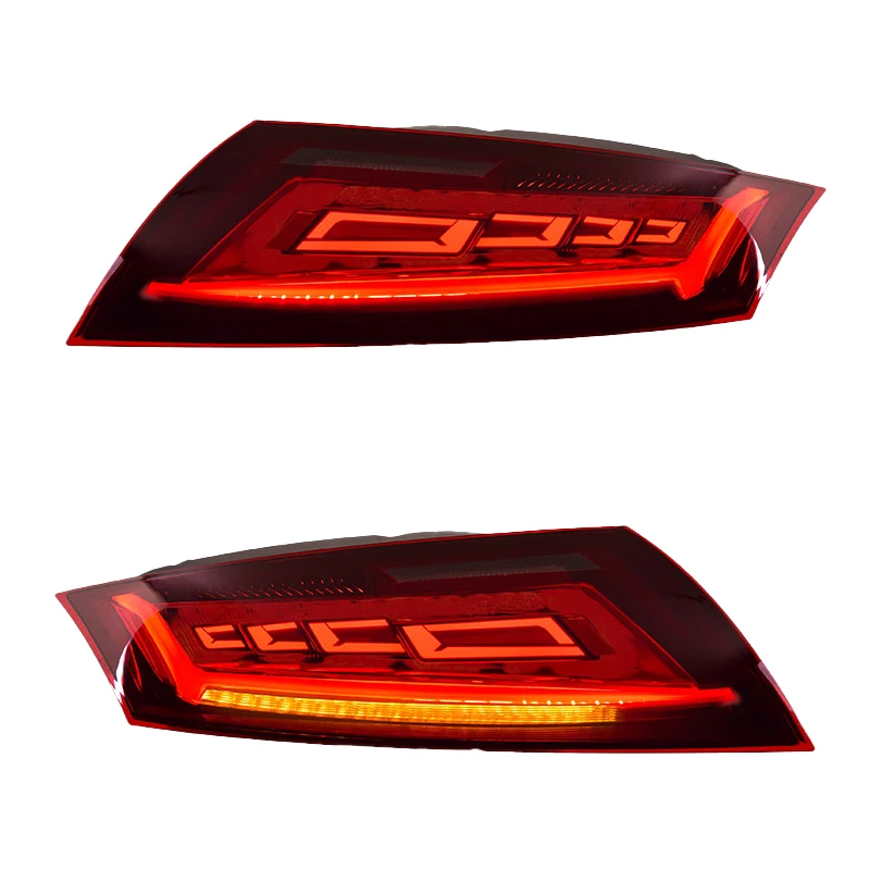 YU GUANG High Quality Led Taillight for Audi TT MK2 Car Accessories 2006 2008 2014 Rear Lamp Upgrade LED Indicator Taillamp